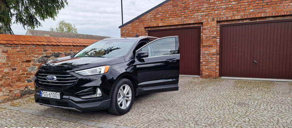 Ford EDGE cena 96000 przebieg: 87000, rok produkcji 2019 z Leszno małe 56